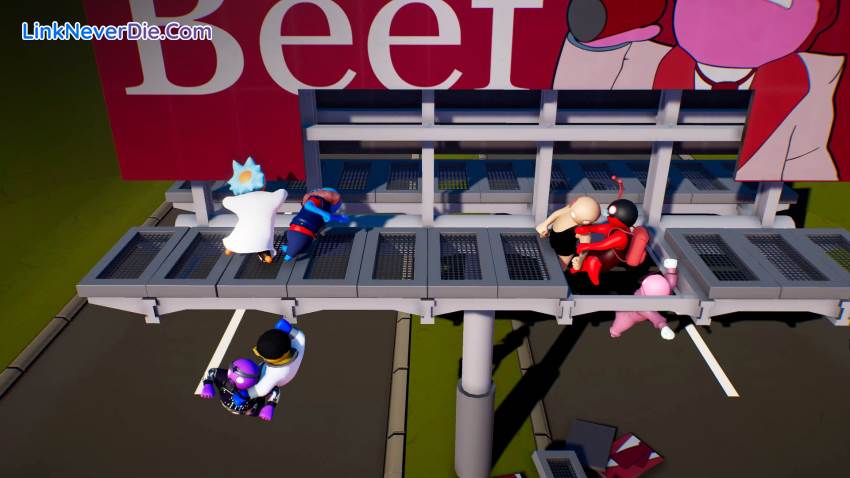 Hình ảnh trong game Gang Beasts (screenshot) Hình ảnh trong game Gang Beasts (screenshot)
