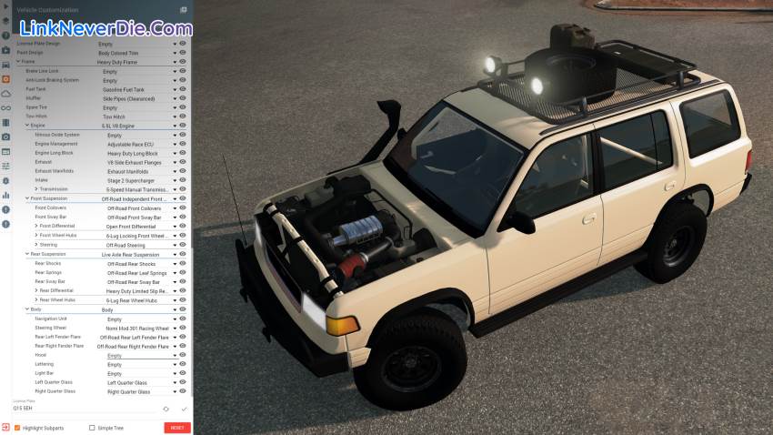 Hình ảnh trong game BeamNG.Drive (screenshot) Hình ảnh trong game BeamNG.Drive (screenshot)