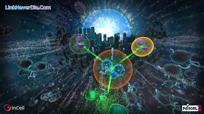 Hình ảnh trong game InCell VR (screenshot) Hình ảnh trong game InCell VR (screenshot)