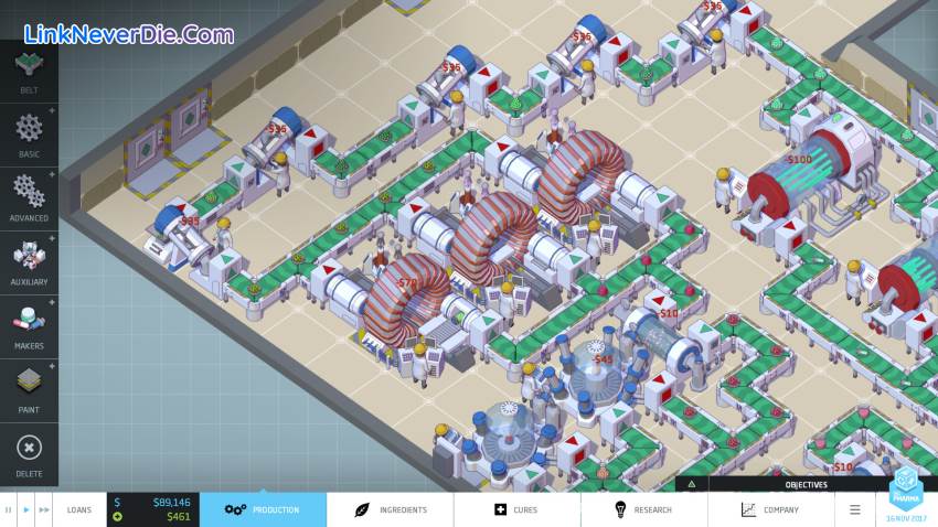 Hình ảnh trong game Big Pharma (screenshot) Hình ảnh trong game Big Pharma (screenshot)