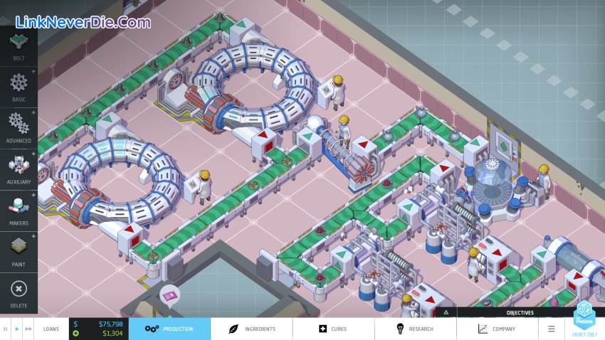 Hình ảnh trong game Big Pharma (screenshot) Hình ảnh trong game Big Pharma (screenshot)