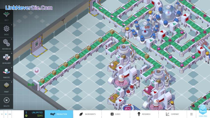 Hình ảnh trong game Big Pharma (screenshot) Hình ảnh trong game Big Pharma (screenshot)