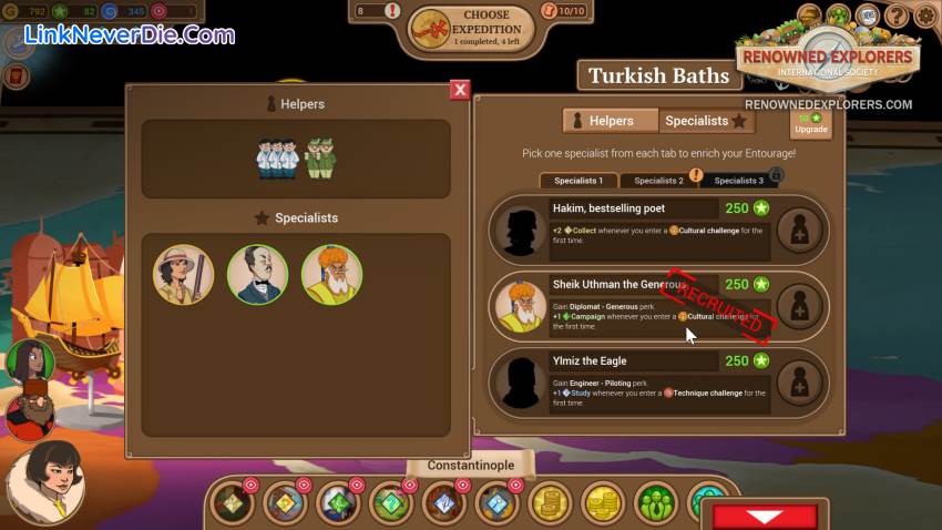 Hình ảnh trong game Renowned Explorers: International Society (screenshot) Hình ảnh trong game Renowned Explorers: International Society (screenshot)