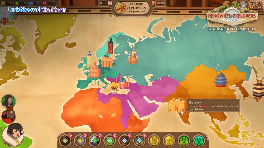 Hình ảnh trong game Renowned Explorers: International Society (screenshot) Hình ảnh trong game Renowned Explorers: International Society (screenshot)