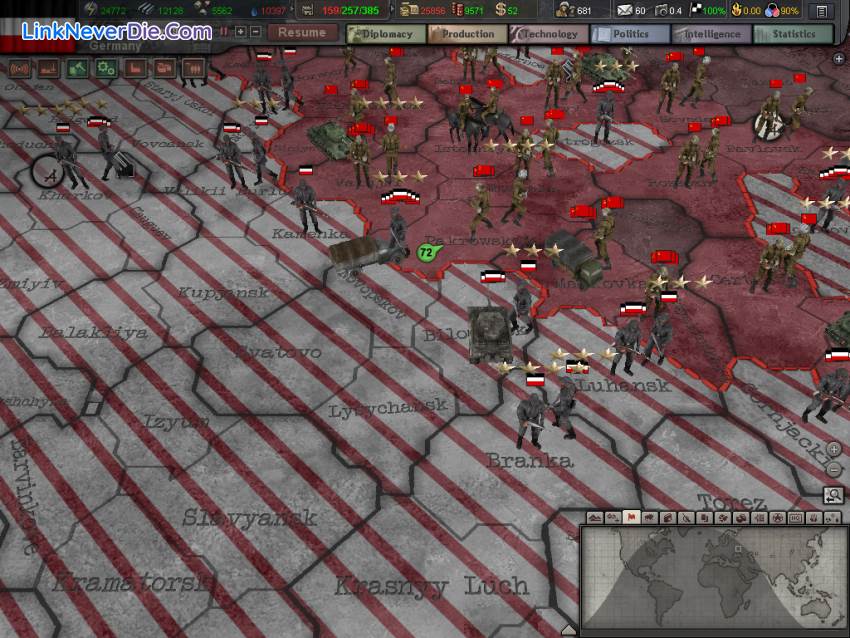 Hình ảnh trong game Hearts of Iron 3 (screenshot) Hình ảnh trong game Hearts of Iron 3 (screenshot)