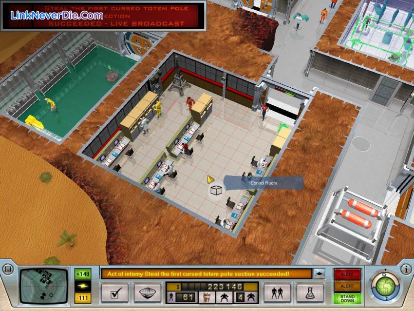 Hình ảnh trong game Evil Genius (screenshot) Hình ảnh trong game Evil Genius (screenshot)
