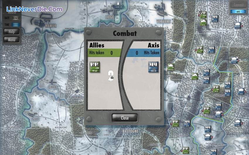 Hình ảnh trong game Battle of the Bulge (screenshot) Hình ảnh trong game Battle of the Bulge (screenshot)
