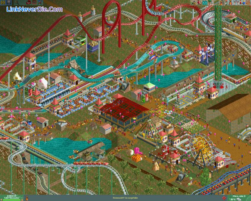 Hình ảnh trong game RollerCoaster Tycoon 2: Triple Thrill Pack (screenshot) Hình ảnh trong game RollerCoaster Tycoon 2: Triple Thrill Pack (screenshot)