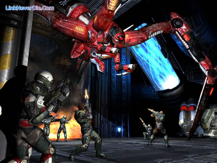 Hình ảnh trong game Quake 4 (screenshot) Hình ảnh trong game Quake 4 (screenshot)