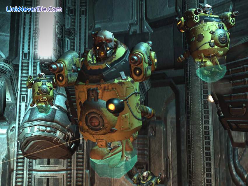 Hình ảnh trong game Quake 4 (screenshot) Hình ảnh trong game Quake 4 (screenshot)