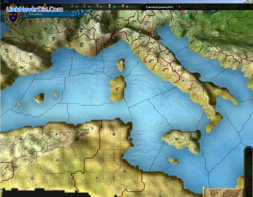 Hình ảnh trong game Europa Universalis 3 (screenshot) Hình ảnh trong game Europa Universalis 3 (screenshot)