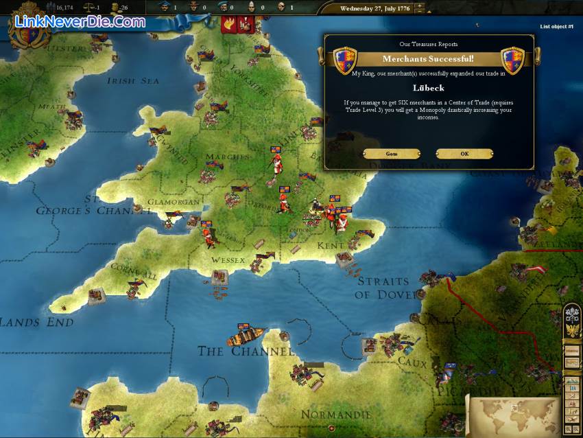 Hình ảnh trong game Europa Universalis 3 (screenshot) Hình ảnh trong game Europa Universalis 3 (screenshot)