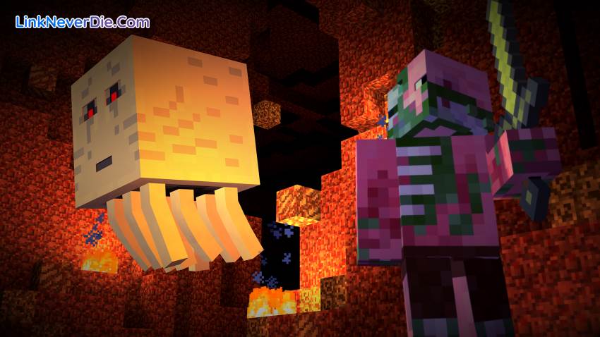 Hình ảnh trong game Minecraft Story Mode (screenshot) Hình ảnh trong game Minecraft Story Mode (screenshot)