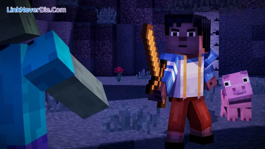 Hình ảnh trong game Minecraft Story Mode (screenshot) Hình ảnh trong game Minecraft Story Mode (screenshot)