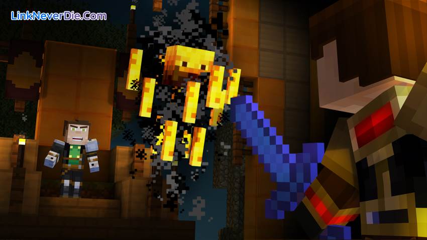 Hình ảnh trong game Minecraft Story Mode (screenshot) Hình ảnh trong game Minecraft Story Mode (screenshot)
