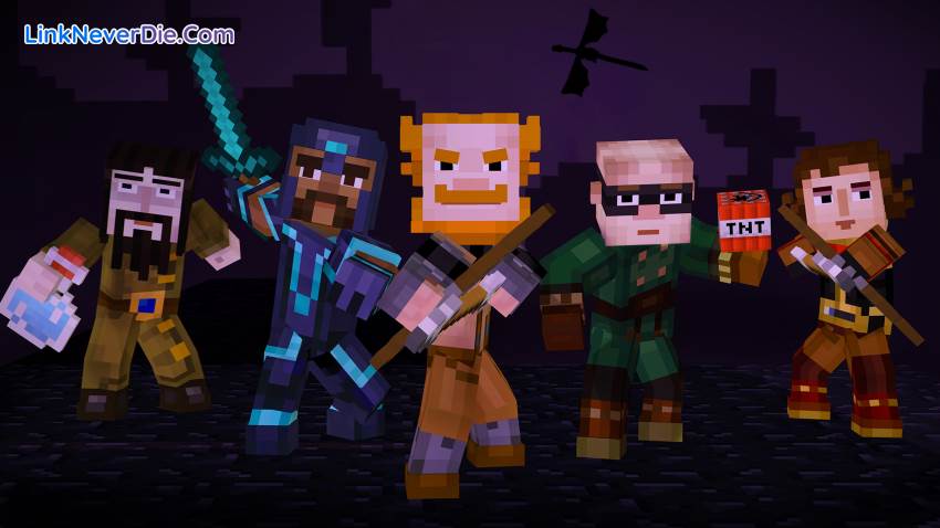 Hình ảnh trong game Minecraft Story Mode (screenshot) Hình ảnh trong game Minecraft Story Mode (screenshot)