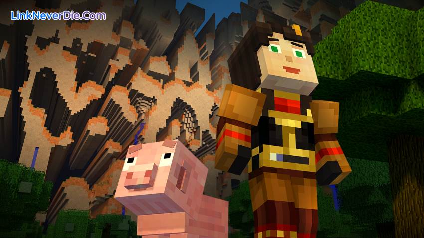 Hình ảnh trong game Minecraft Story Mode (screenshot) Hình ảnh trong game Minecraft Story Mode (screenshot)