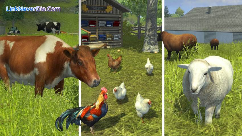 Hình ảnh trong game Farming Simulator 2013 (screenshot) Hình ảnh trong game Farming Simulator 2013 (screenshot)