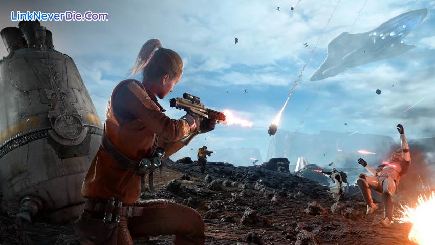 Hình ảnh trong game Star Wars Battlefront (screenshot) Hình ảnh trong game Star Wars Battlefront (screenshot)