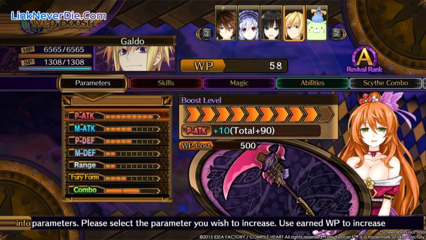 Hình ảnh trong game Fairy Fencer F (screenshot) Hình ảnh trong game Fairy Fencer F (screenshot)