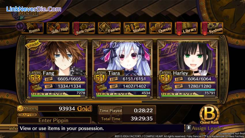 Hình ảnh trong game Fairy Fencer F (screenshot) Hình ảnh trong game Fairy Fencer F (screenshot)