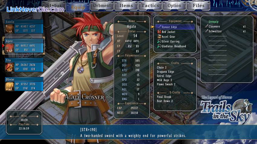 Hình ảnh trong game The Legend of Heroes: Trails in the Sky SC (screenshot) Hình ảnh trong game The Legend of Heroes: Trails in the Sky SC (screenshot)