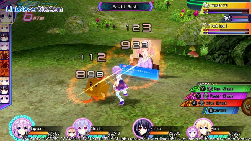 Hình ảnh trong game Hyperdimension Neptunia Re;Birth3 V Generation (screenshot) Hình ảnh trong game Hyperdimension Neptunia Re;Birth3 V Generation (screenshot)