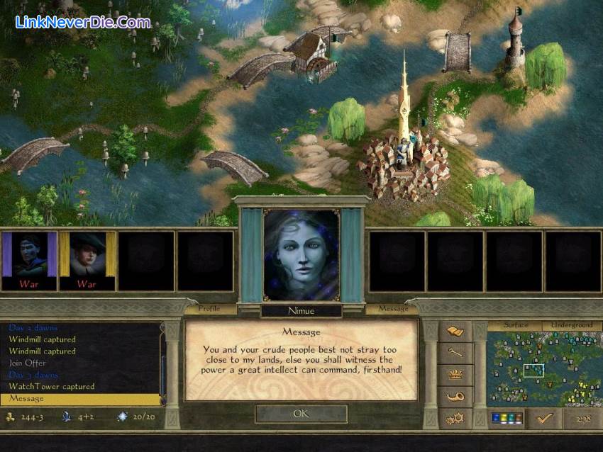 Hình ảnh trong game Age of Wonders 2: The Wizard's Throne (screenshot) Hình ảnh trong game Age of Wonders 2: The Wizard's Throne (screenshot)