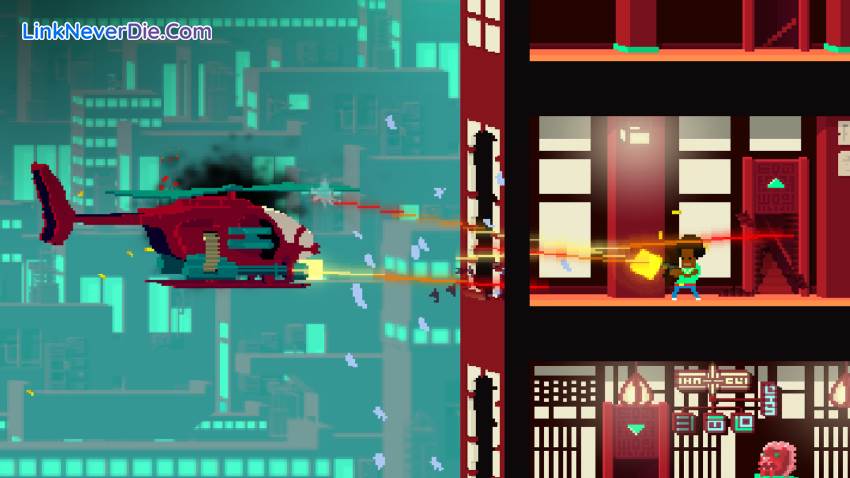 Hình ảnh trong game Not a Hero (screenshot) Hình ảnh trong game Not a Hero (screenshot)
