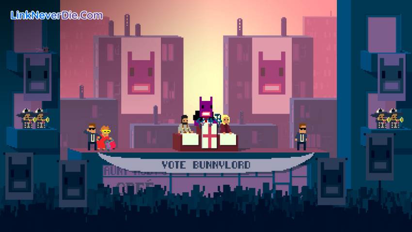 Hình ảnh trong game Not a Hero (screenshot) Hình ảnh trong game Not a Hero (screenshot)