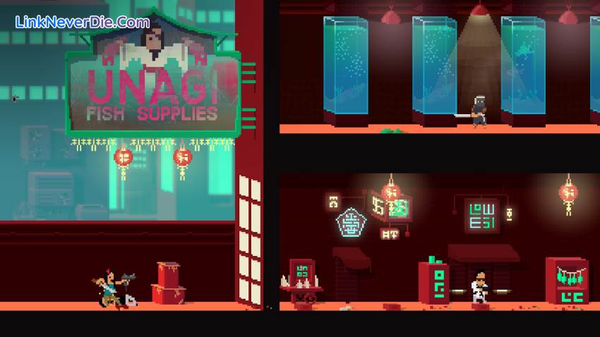 Hình ảnh trong game Not a Hero (screenshot) Hình ảnh trong game Not a Hero (screenshot)