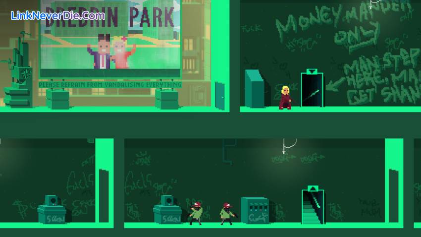 Hình ảnh trong game Not a Hero (screenshot) Hình ảnh trong game Not a Hero (screenshot)