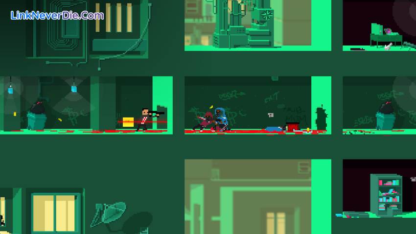 Hình ảnh trong game Not a Hero (screenshot) Hình ảnh trong game Not a Hero (screenshot)