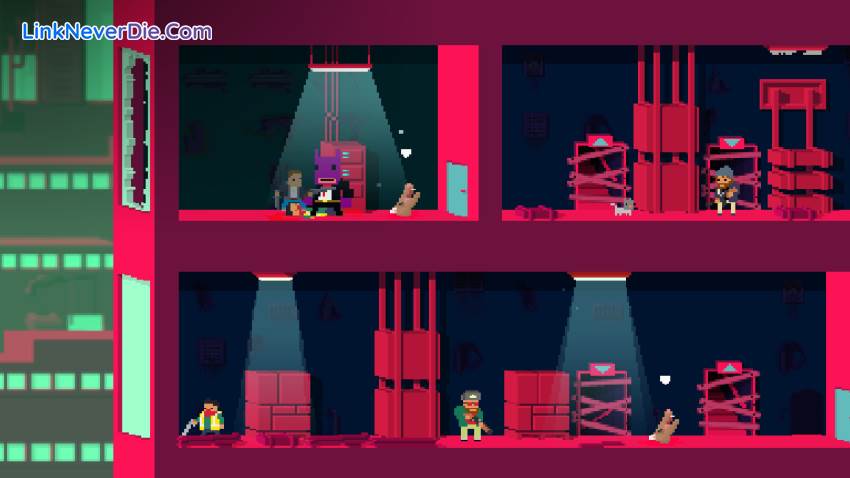 Hình ảnh trong game Not a Hero (screenshot) Hình ảnh trong game Not a Hero (screenshot)