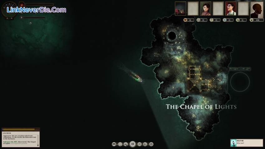 Hình ảnh trong game Sunless Sea (screenshot) Hình ảnh trong game Sunless Sea (screenshot)
