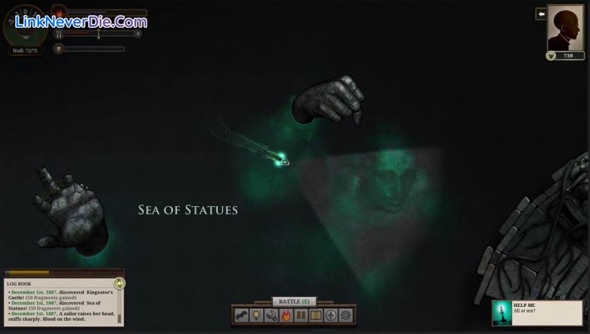 Hình ảnh trong game Sunless Sea (screenshot) Hình ảnh trong game Sunless Sea (screenshot)