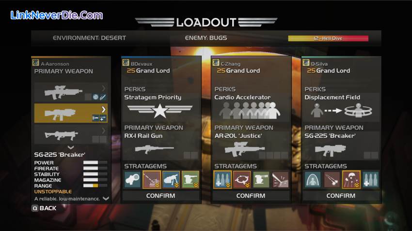Hình ảnh trong game Helldivers (screenshot) Hình ảnh trong game Helldivers (screenshot)