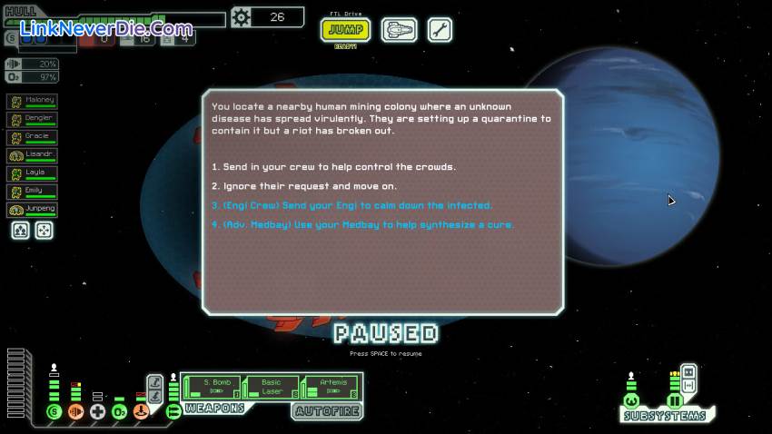 Hình ảnh trong game FTL: Faster Than Light (screenshot) Hình ảnh trong game FTL: Faster Than Light (screenshot)