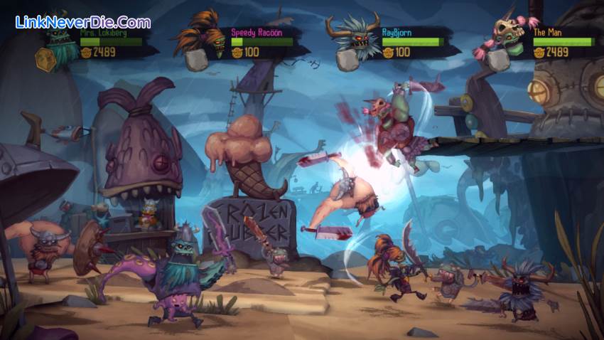 Hình ảnh trong game Zombie Vikings (screenshot) Hình ảnh trong game Zombie Vikings (screenshot)