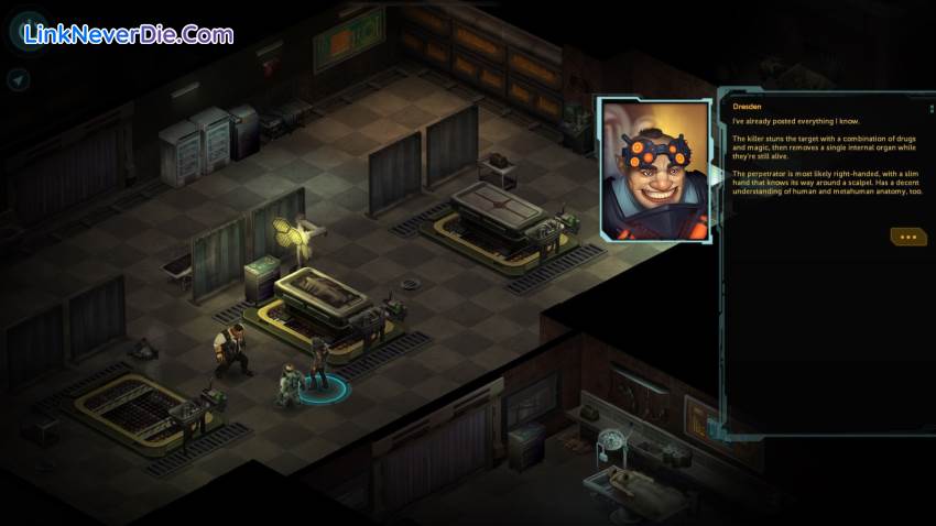Hình ảnh trong game Shadowrun Returns (screenshot) Hình ảnh trong game Shadowrun Returns (screenshot)