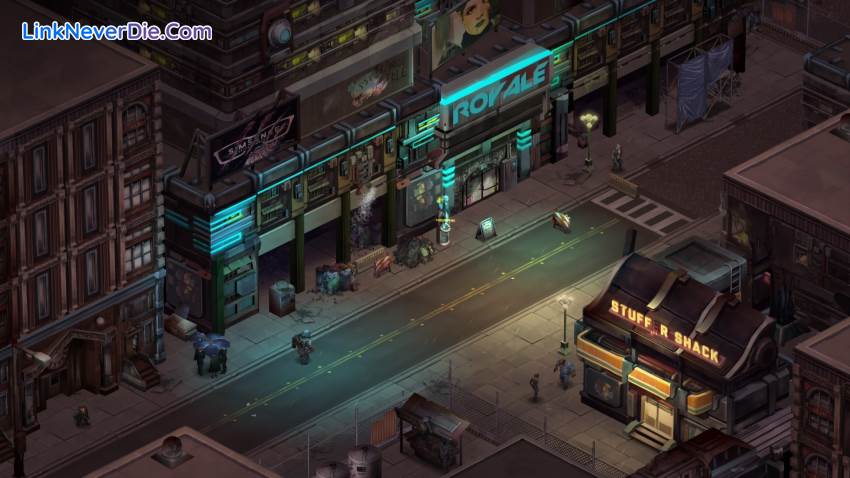 Hình ảnh trong game Shadowrun Returns (screenshot) Hình ảnh trong game Shadowrun Returns (screenshot)