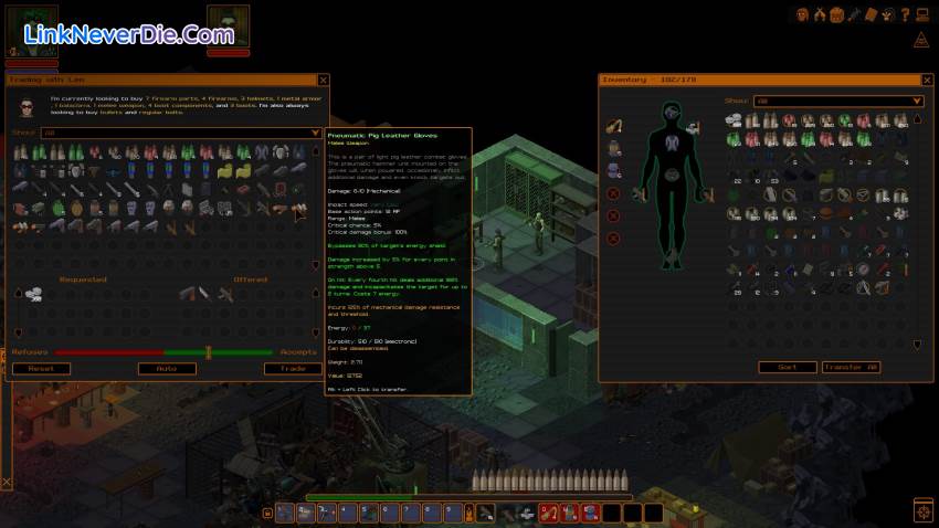 Hình ảnh trong game UnderRail (screenshot) Hình ảnh trong game UnderRail (screenshot)