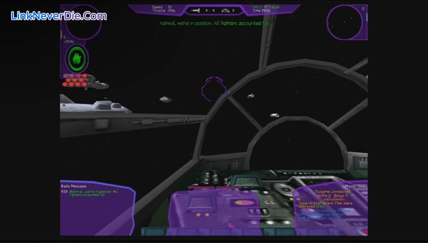 Hình ảnh trong game Star Wars X-Wing Alliance (screenshot) Hình ảnh trong game Star Wars X-Wing Alliance (screenshot)