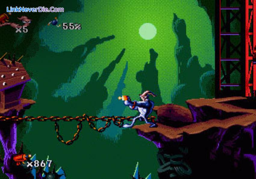 Hình ảnh trong game Earthworm Jim (screenshot) Hình ảnh trong game Earthworm Jim (screenshot)