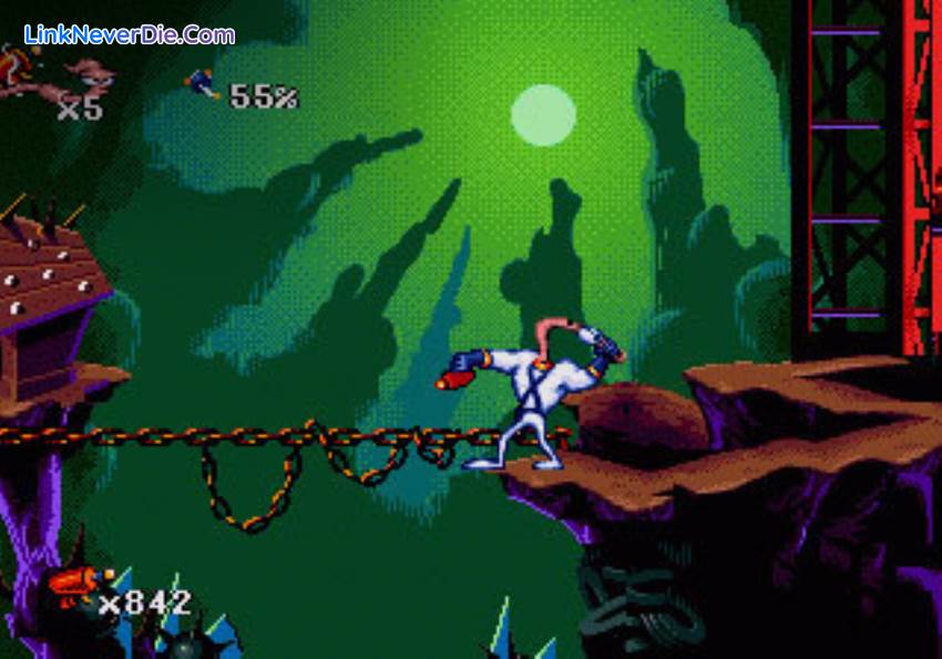 Hình ảnh trong game Earthworm Jim (screenshot) Hình ảnh trong game Earthworm Jim (screenshot)