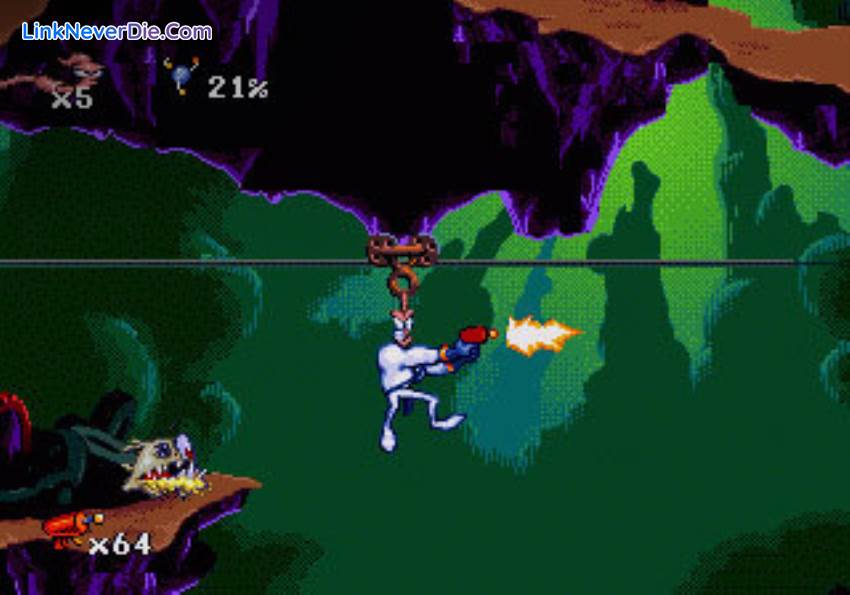 Hình ảnh trong game Earthworm Jim (screenshot) Hình ảnh trong game Earthworm Jim (screenshot)