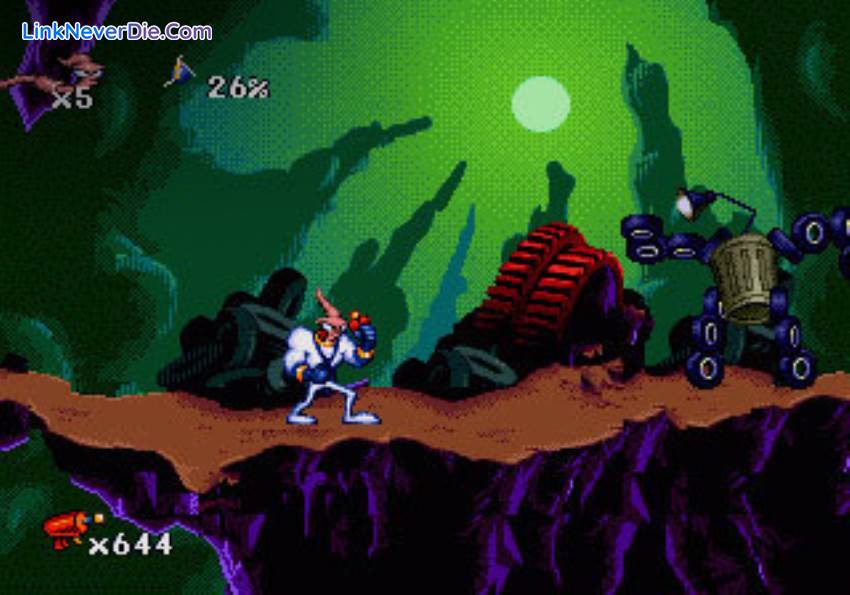 Hình ảnh trong game Earthworm Jim (screenshot) Hình ảnh trong game Earthworm Jim (screenshot)