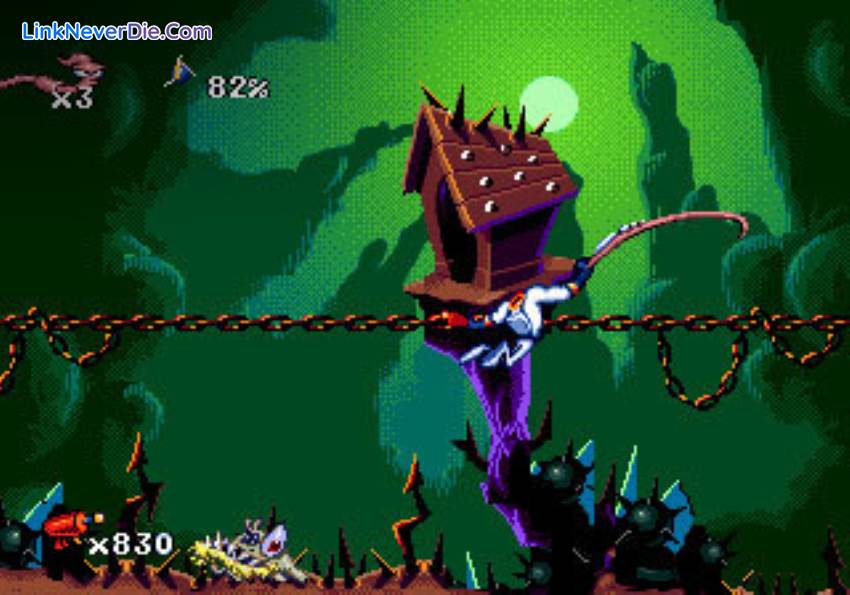 Hình ảnh trong game Earthworm Jim (screenshot) Hình ảnh trong game Earthworm Jim (screenshot)
