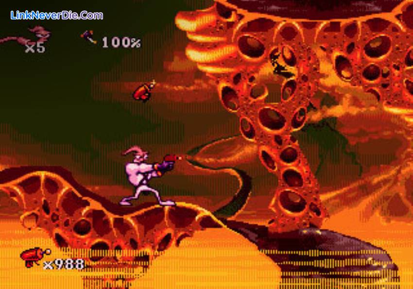 Hình ảnh trong game Earthworm Jim (screenshot) Hình ảnh trong game Earthworm Jim (screenshot)