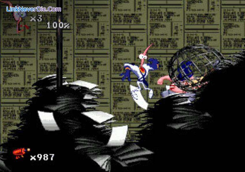 Hình ảnh trong game Earthworm Jim 2 (screenshot) Hình ảnh trong game Earthworm Jim 2 (screenshot)